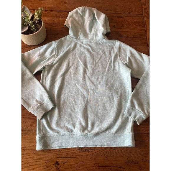 𝅺nike Hoodie Mens Small Blue Pullover Sweatshirt Teal Blue Green - Picture 5 of 6